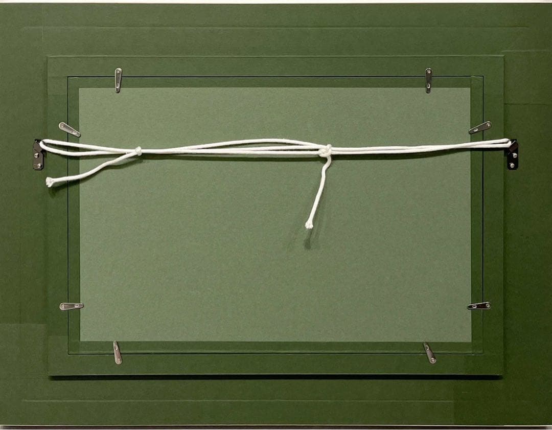 柳原良平 「QE2」1992年 6号 油彩 キャンバス鑑定書有 船と富士山の