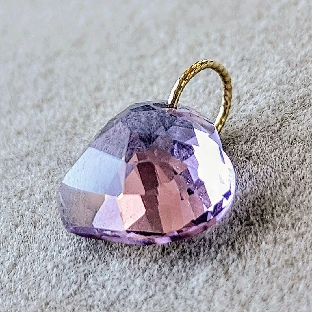 ♢N♢K18 アメトリン5.8ct ネックレスチャーム ペンダントトップ