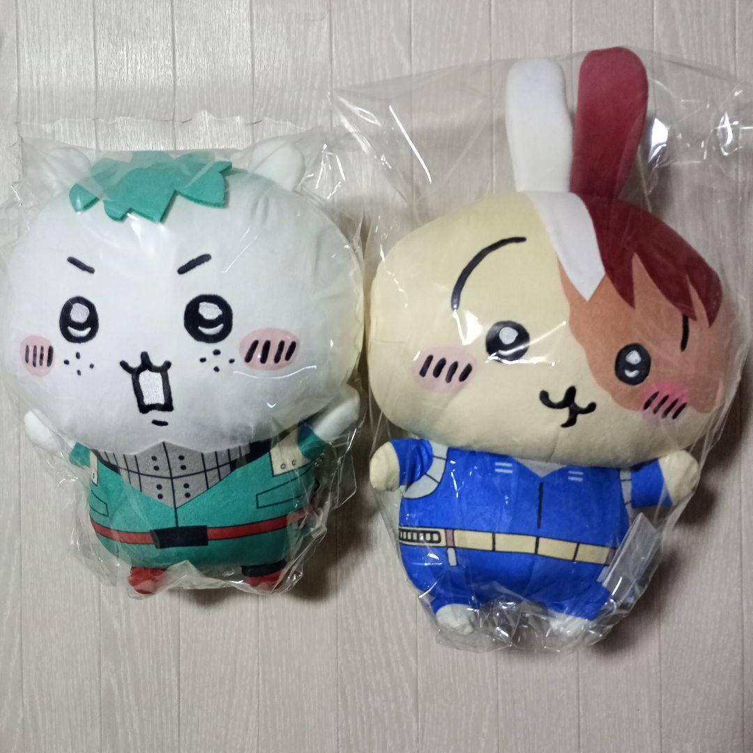 僕のヒーローアカデミア ちいかわ デク 爆豪勝己 轟焦凍 ぬいぐるみ ヒロアカ