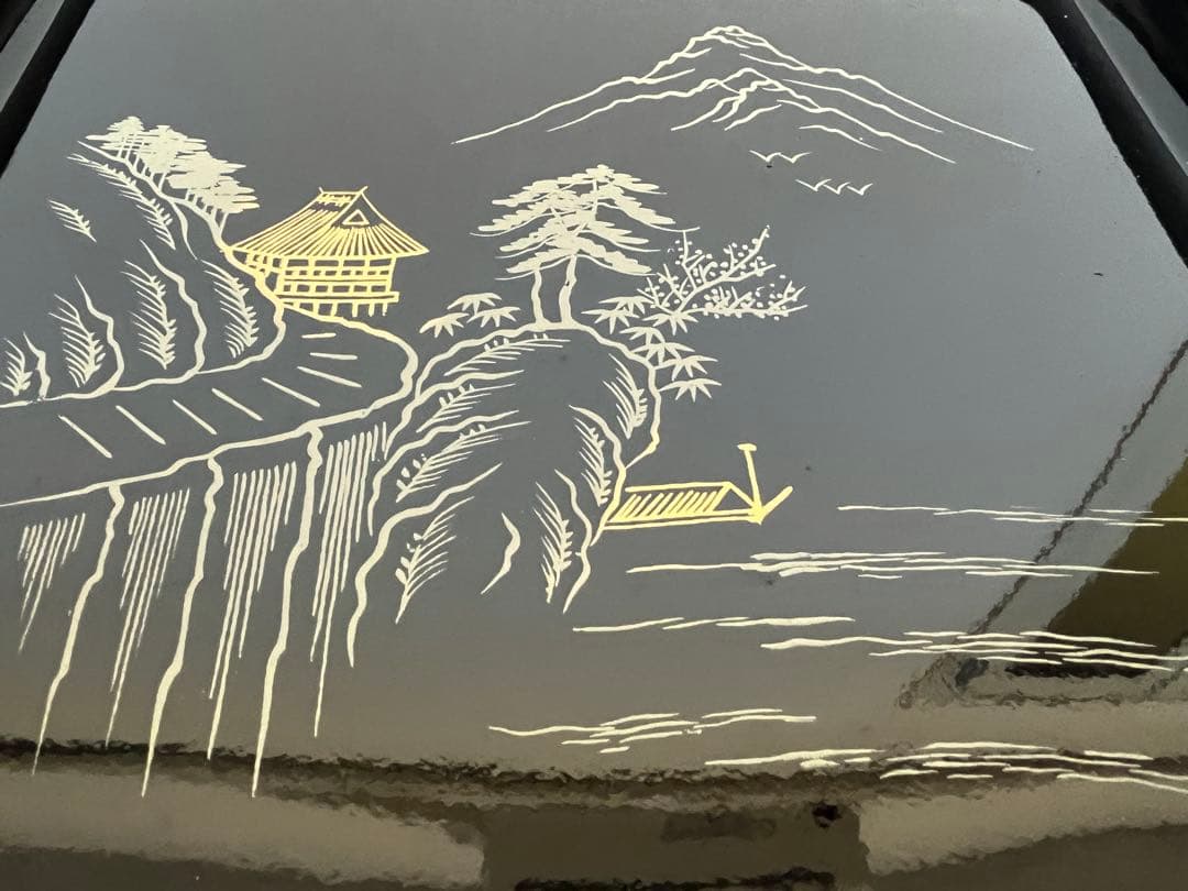 会席盆　漆器　工芸品　15枚セット　アンティーク