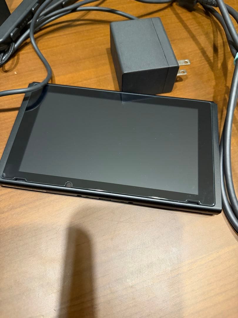 Nintendo Switch 本体 グレー　バッテリー強化版　ジョイコンと箱無