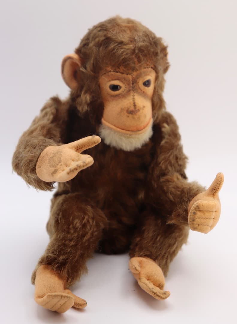 シュタイフ Jocko US Zone Germany 猿 ボタンなし