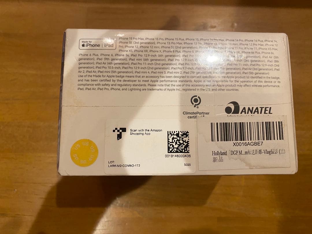 HOLLYLAND LARK M2 comboワイヤレスラベリアマイク