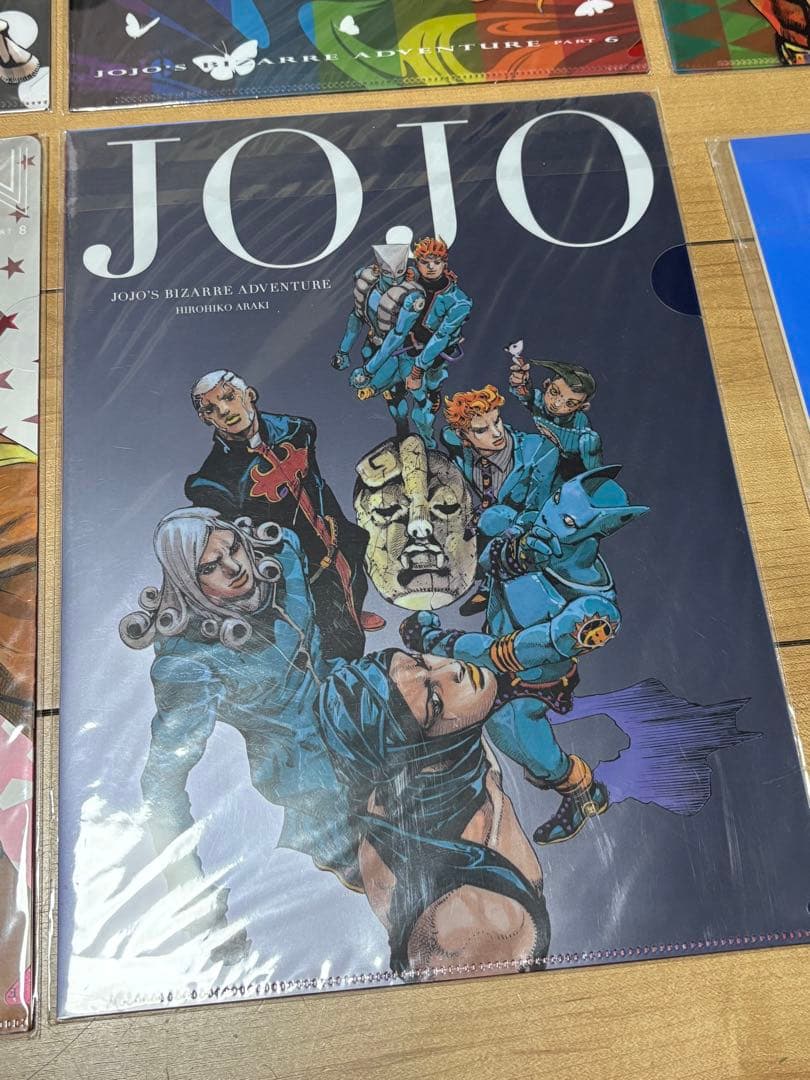 レア 2012年】ジョジョ クリアファイル10種 ＋ 杜王町オーソンのノート