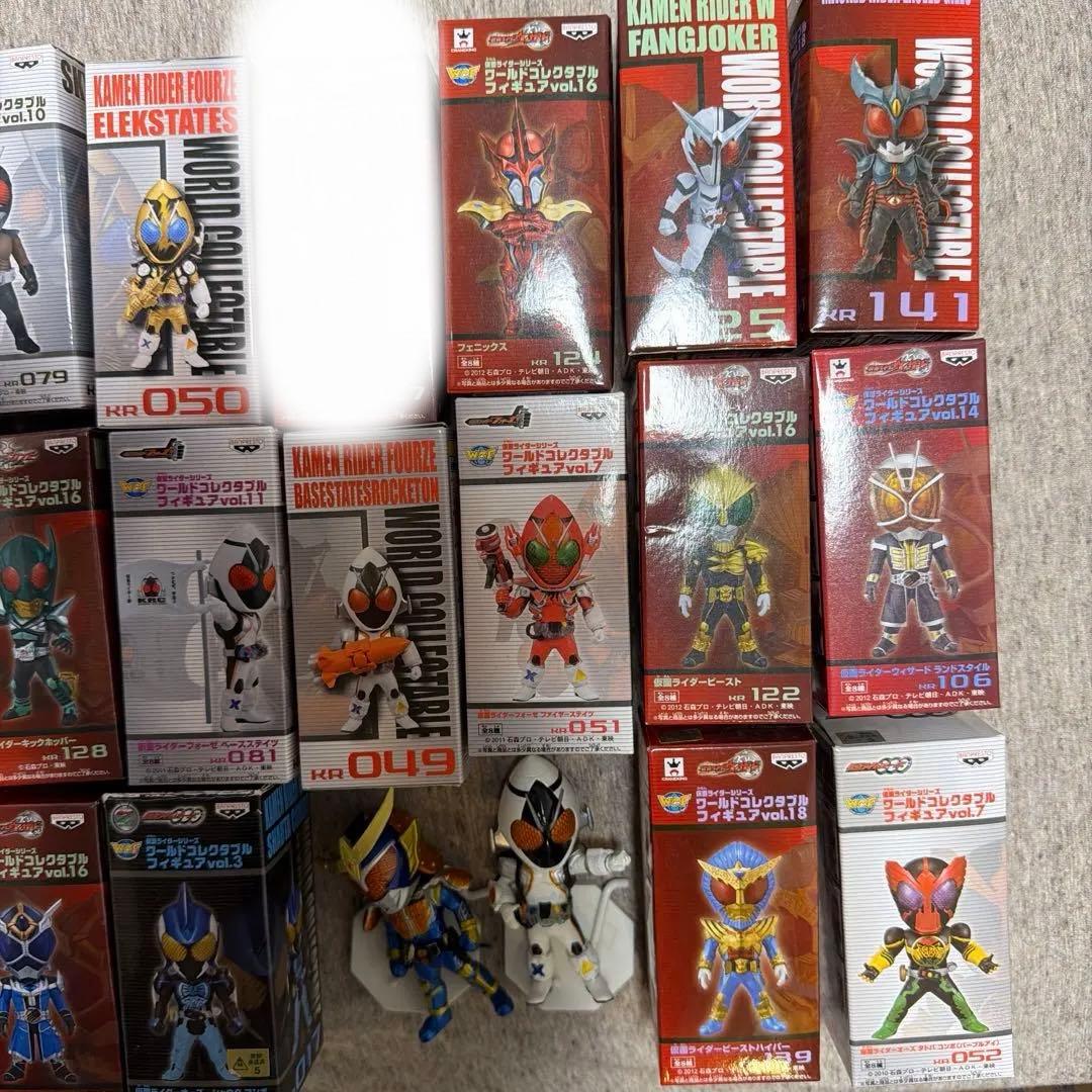 WCFワールドコレクタブルフィギュア　仮面ライダー　ワーコレ　21体まとめ