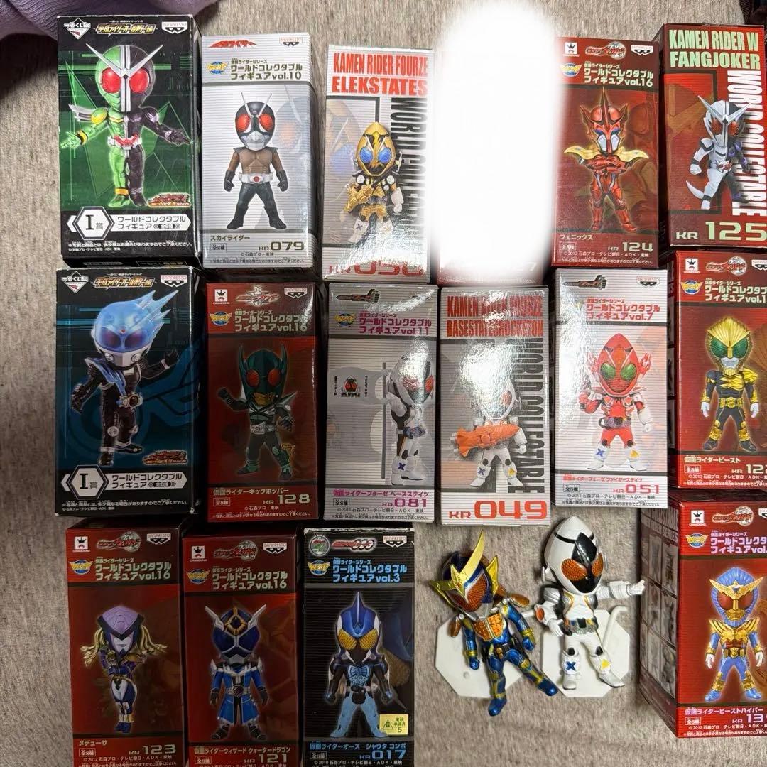 WCFワールドコレクタブルフィギュア　仮面ライダー　ワーコレ　21体まとめ