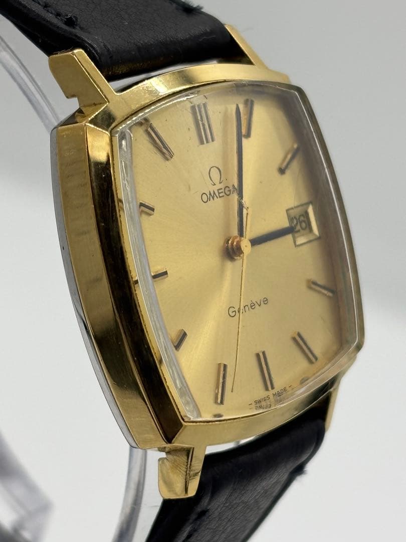 【美品】オメガ ジュネーブ 手巻き【132.0052】【稼働品】メンズモデル