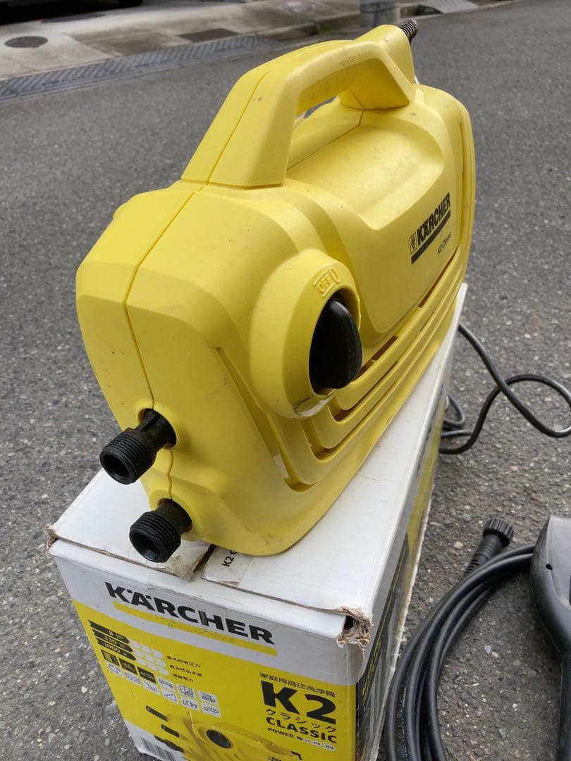 KARCHER K2 CLASSIC 高圧洗浄機 本体 - メルカリ