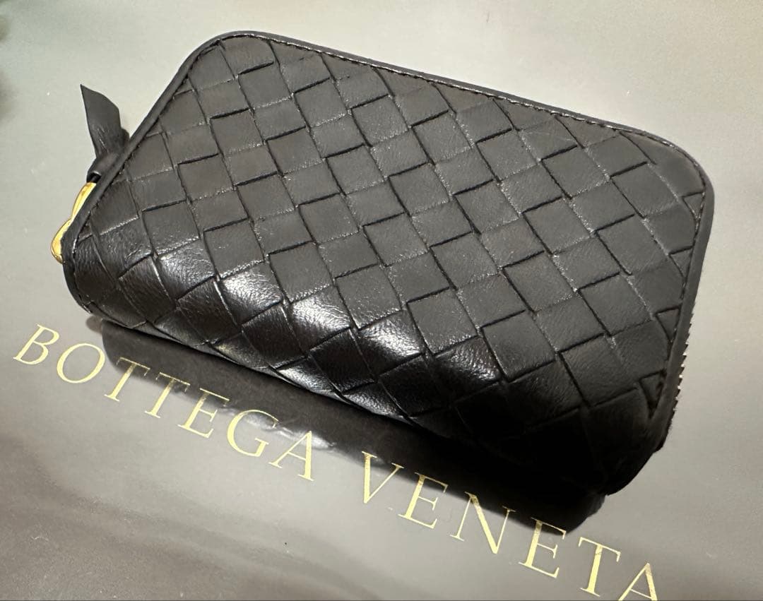 【付属品付】ボッテガヴェネタ ケース ラム／ネロブラック／ゴールド✨✨✨5️⃣