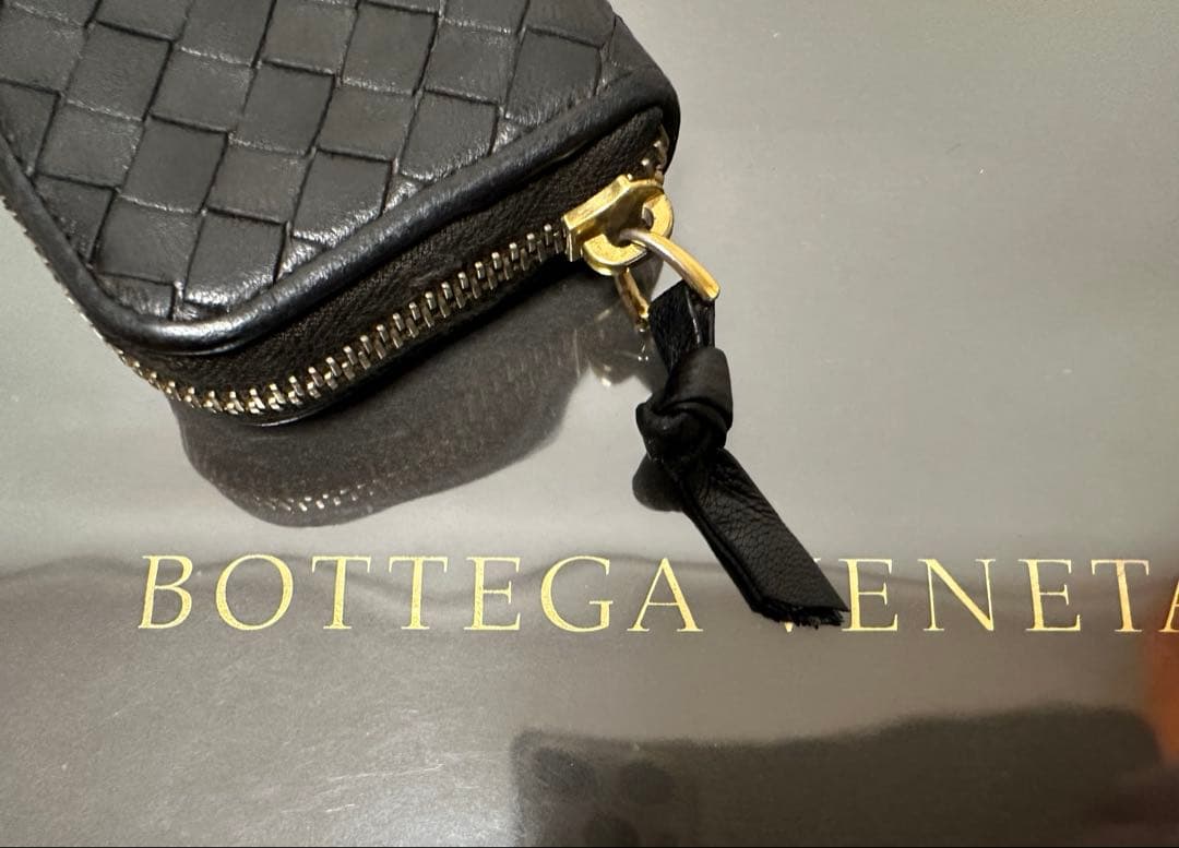 【付属品付】ボッテガヴェネタ ケース ラム／ネロブラック／ゴールド✨✨✨5️⃣