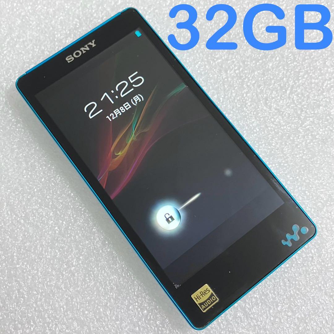 【美品　バッテリー良好】　ソニー ウォークマン　NW-F886 32GB あお Amazon | SONY ウォークマン Fシリーズ 32GB ブルー NW-F886/L | Sony