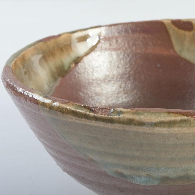 茶道具 虎山窯 鈴木青々作 鉄釉 茶碗 共箱 C 9483