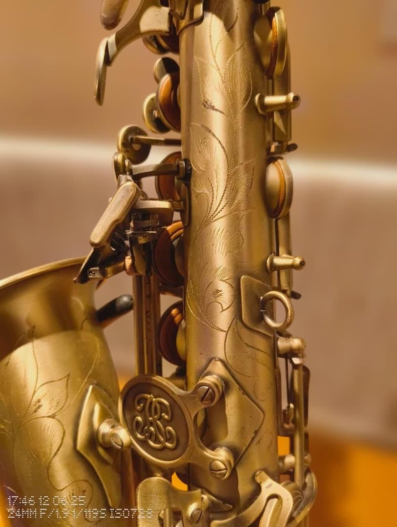 Buffet Crampon製のゴールドサックス