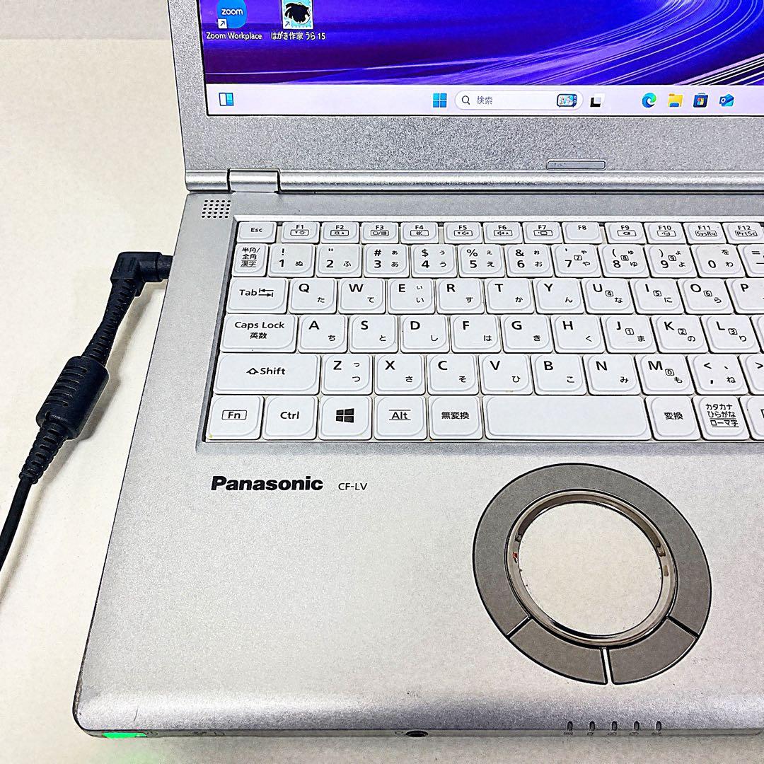 Panasonic レッツノート LV8 Win11 i5 カメラ＋DVD