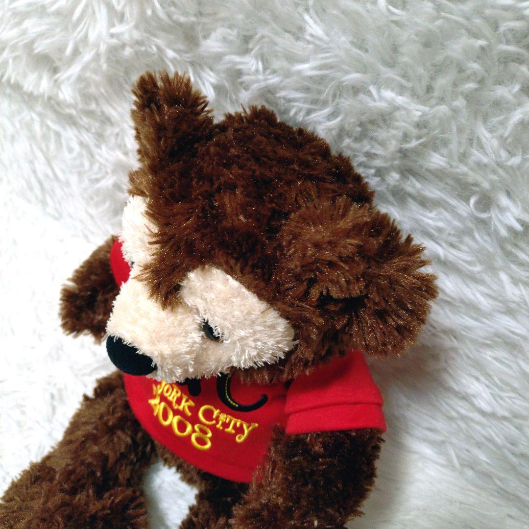 レア物】 ダッフィー NYC 2008年 ホリデー限定 ぬいぐるみ ディズニー