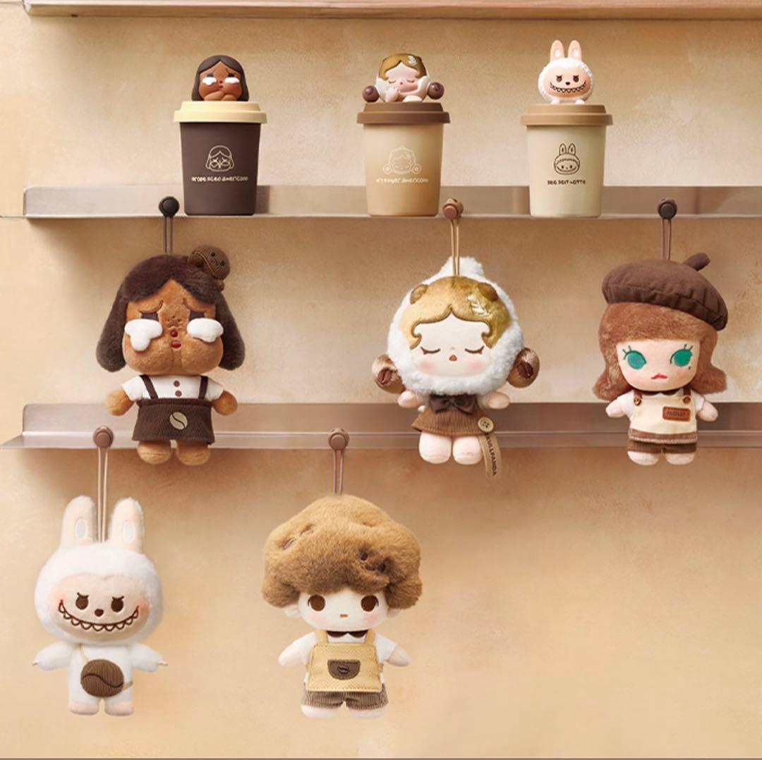 POP BEAN コーヒーファクトリー ぬいぐるみ ペンダント アソート2箱