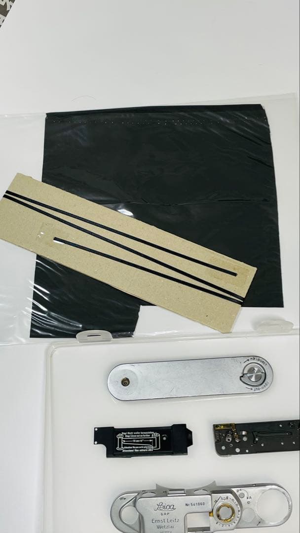 バルナックライカfⅢ 一台分 分解部品パーツ一式