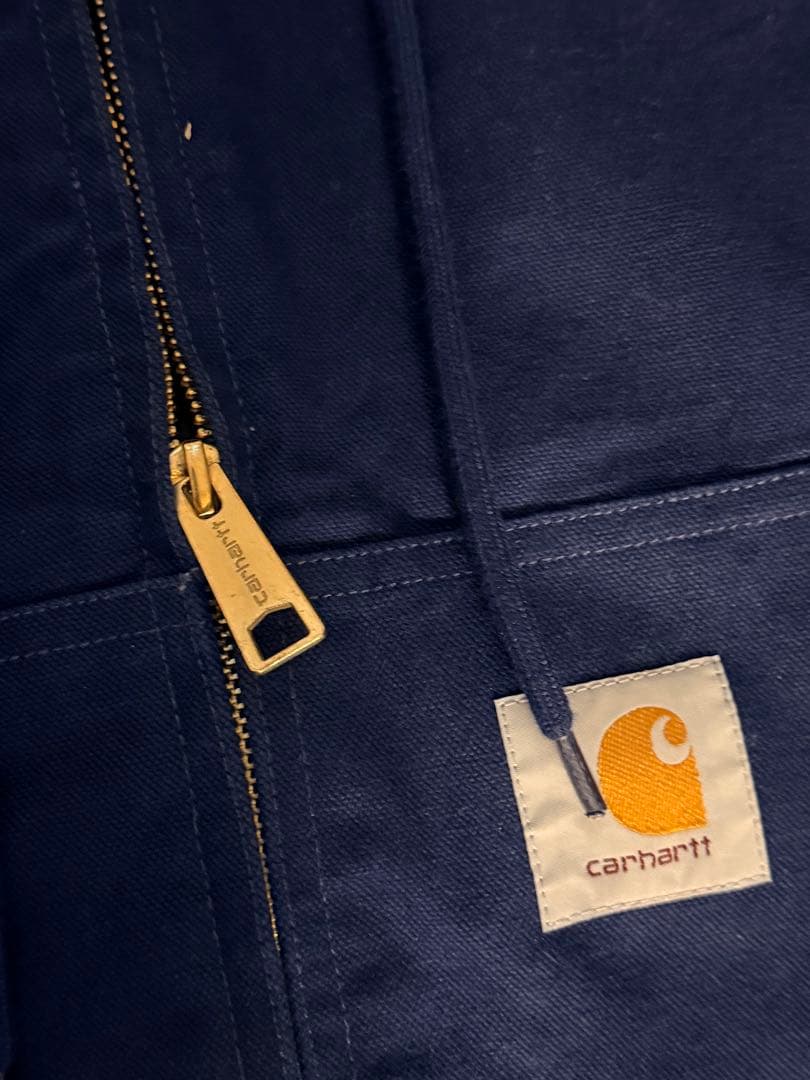 【美品】カーハート　アクティブジャケット　ネイビー