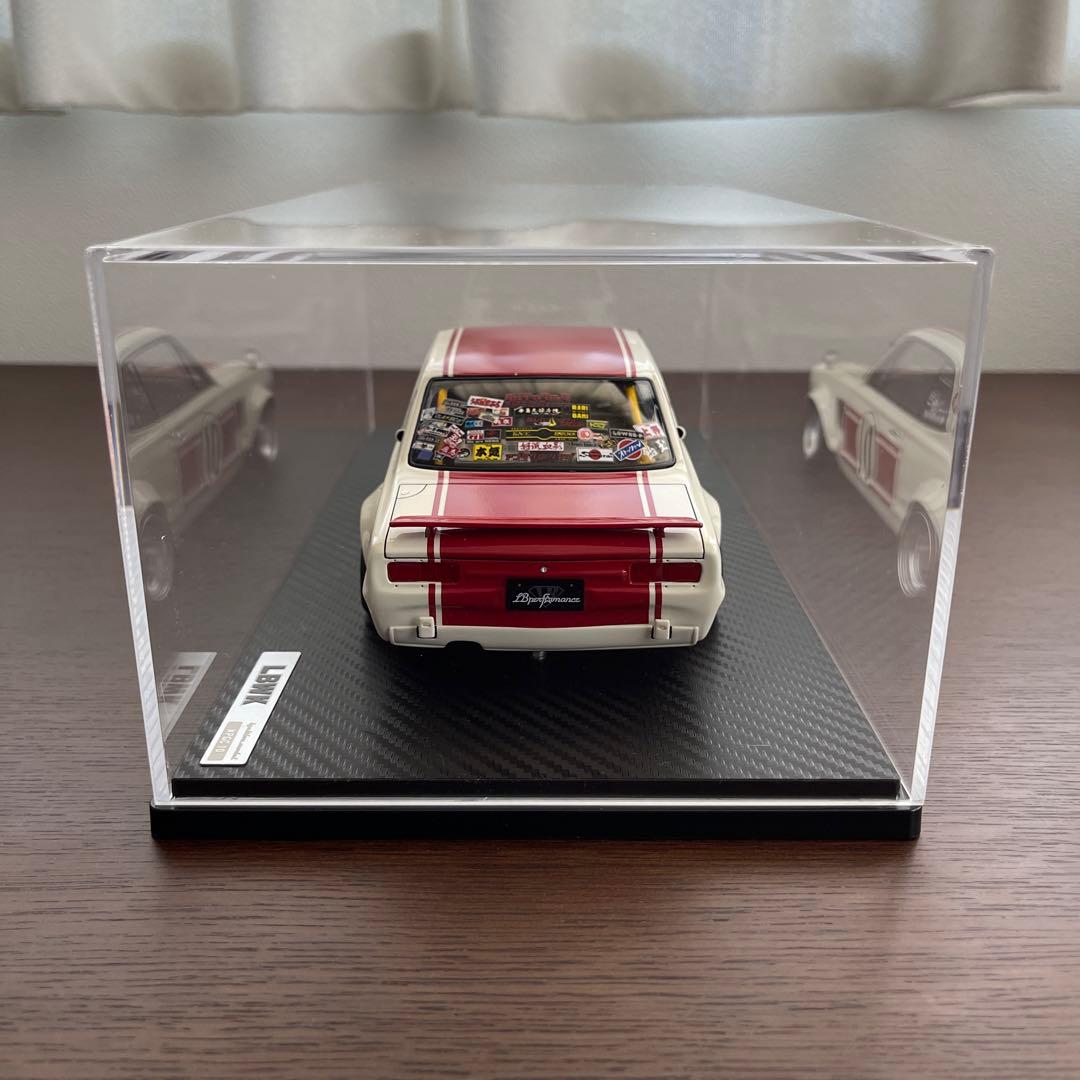 イグニッションモデル LB-WORKS ハコスカ 1/18 改