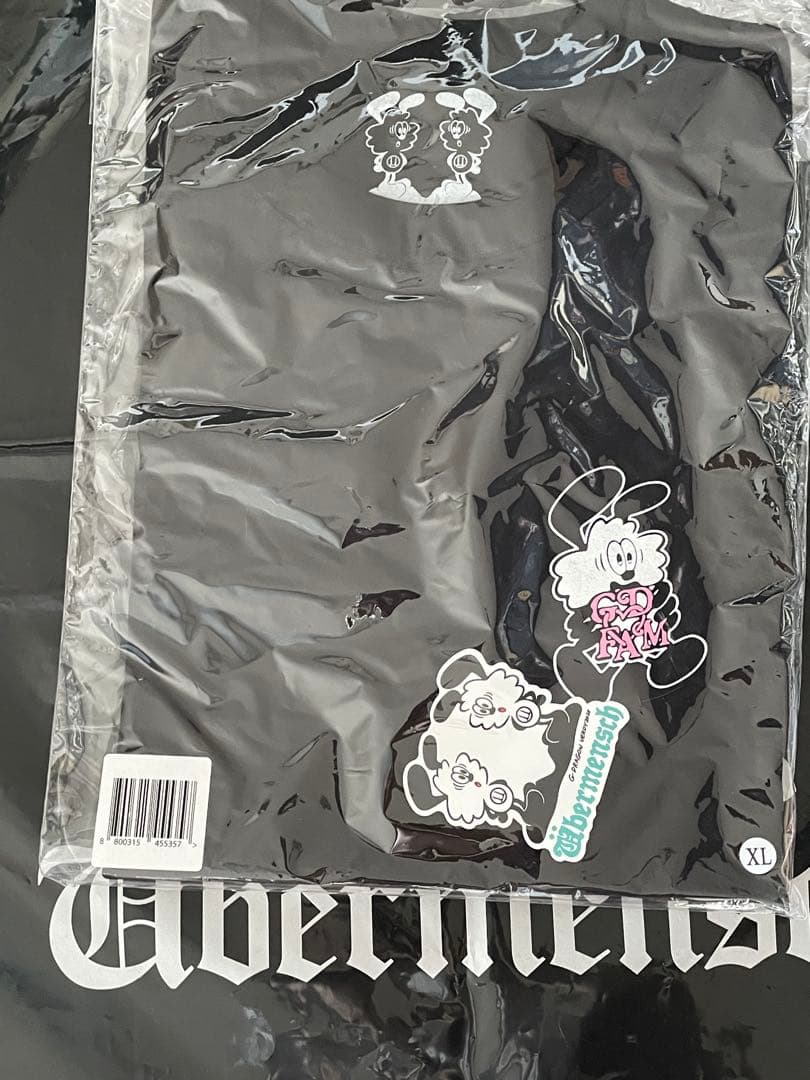 Verdy×Übermensch XL ブラック Tシャツ VERDY x G-DRAGON Ubermensch T-Shirt 黒 XL VERDY x ÜBERMENSCH