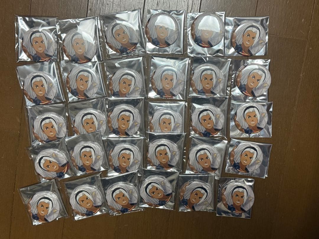 缶バッジ 黒川冷 10周年記念 KING OF PRISM KING OF PRISM 10周年 ランダム缶バッジ 黒川冷 4個セット キンプリ