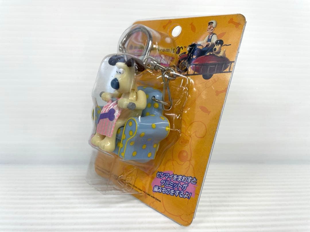 【レア】ウォレスとグルミット アクション キーチェーン 2個セット 未開封