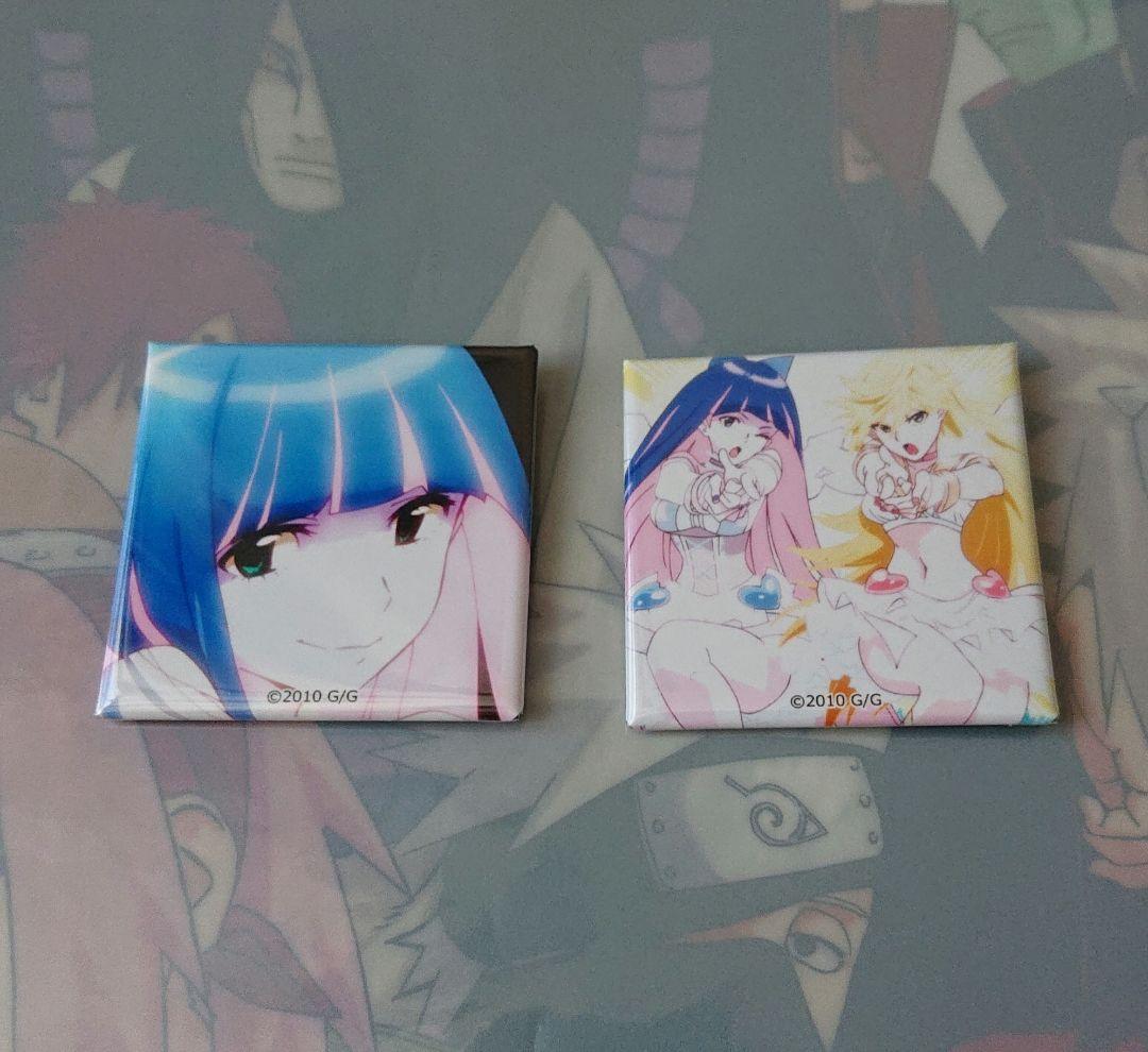 パンティ&ストッキングwithガーターベルト スクエア缶バッジ2種 パンティ&ストッキングwithガーターベルト スクエア缶バッジ Amazon.co