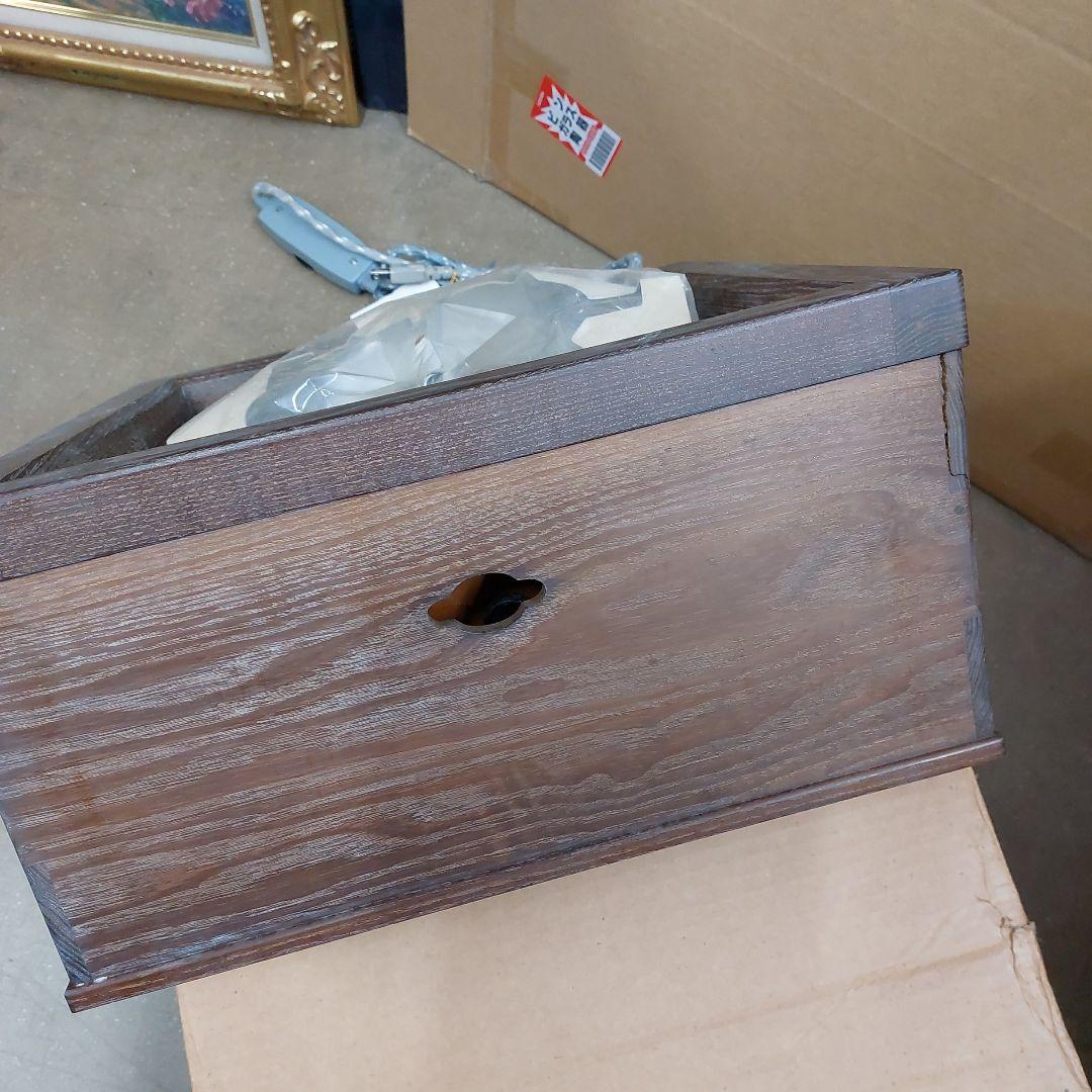 置き炉 野々島商店 茶道具 桑置き炉未使用 に近い 木の部分