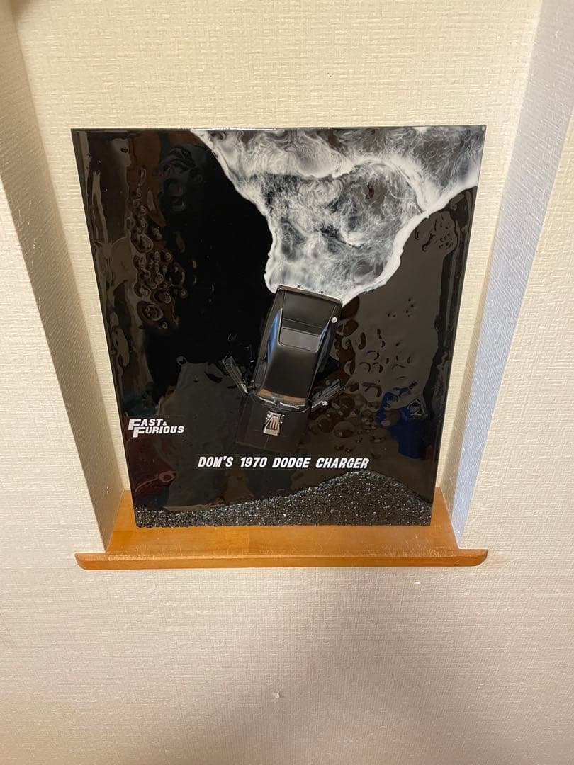 ☆ワイルドスピードミニカー　オリジナルアートパネル CHARGER☆