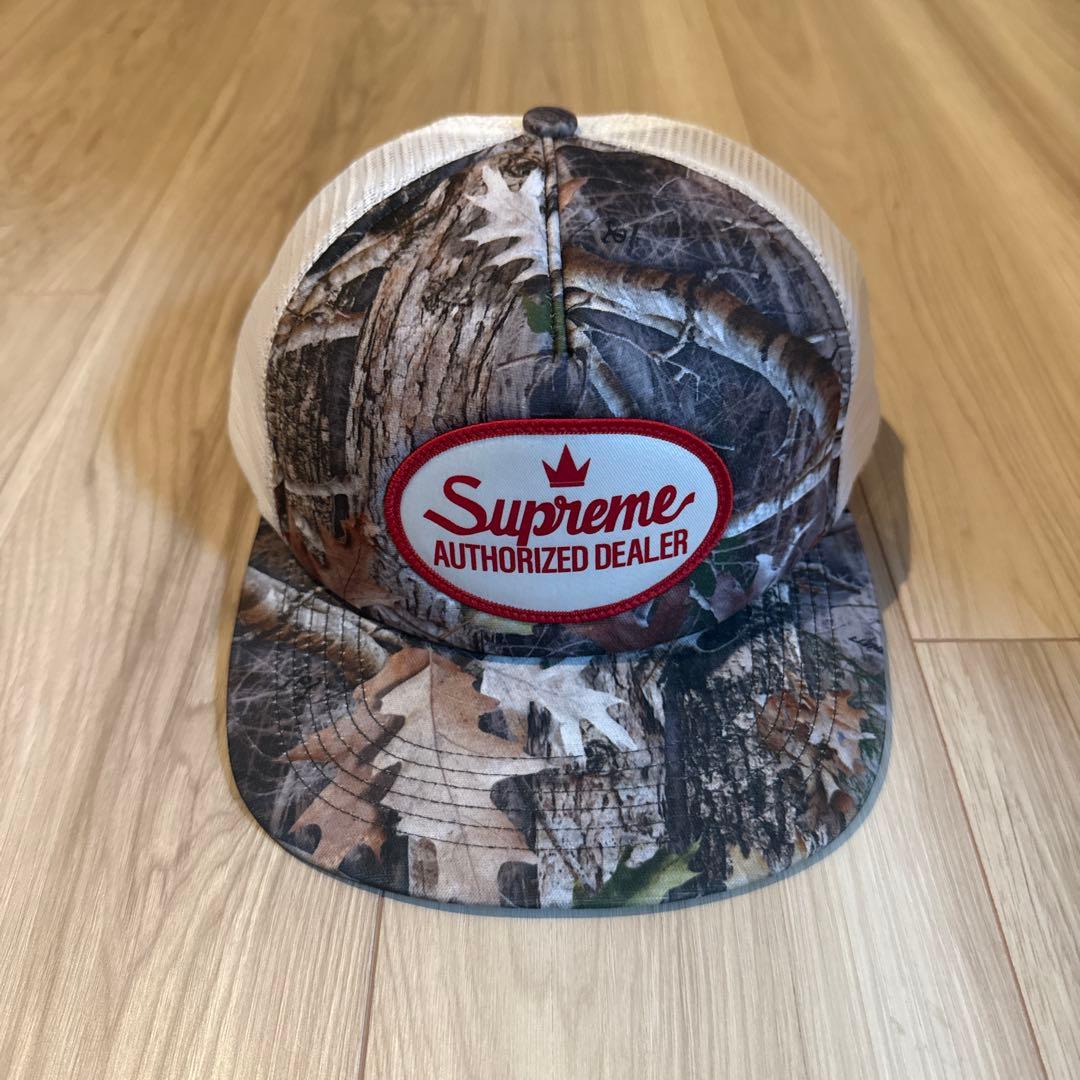 Supreme 迷彩メッシュキャップ