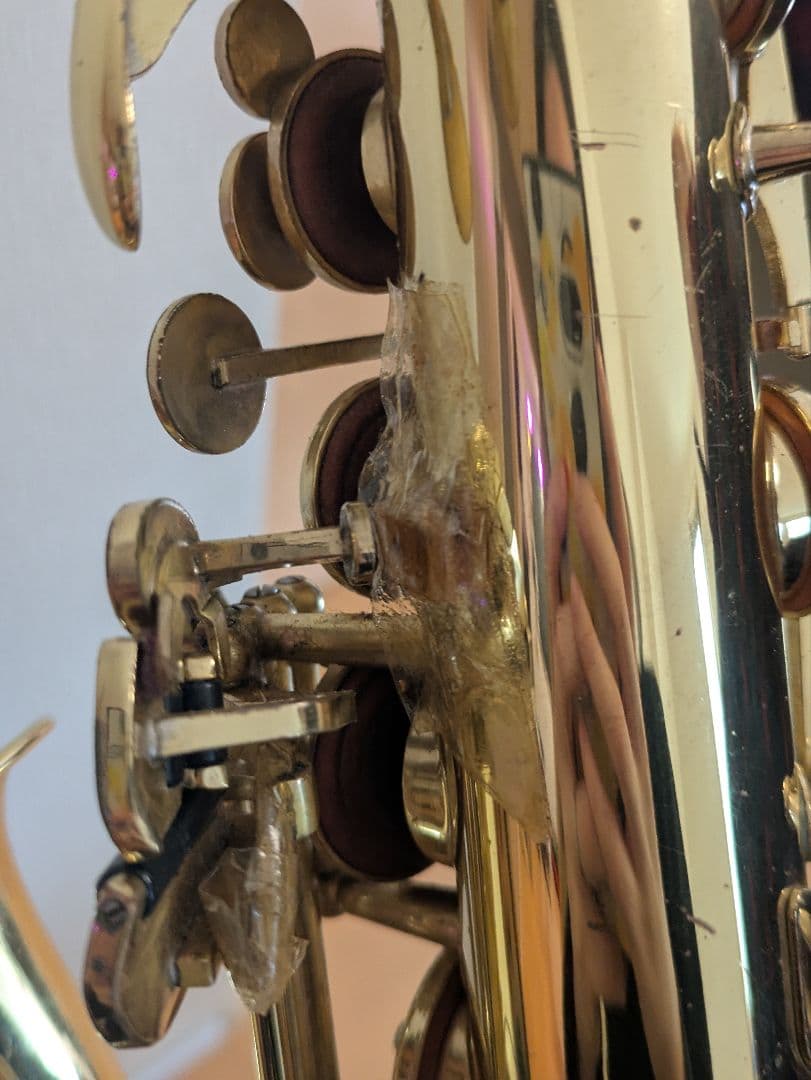 Yamaha サックス ゴールド 本体 ケース付き