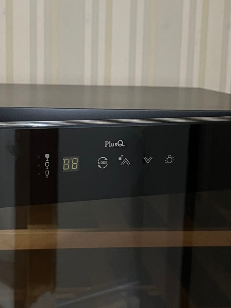 PlusQ ワインセラー 31本収納 コンプレッサー式 PWC-031C