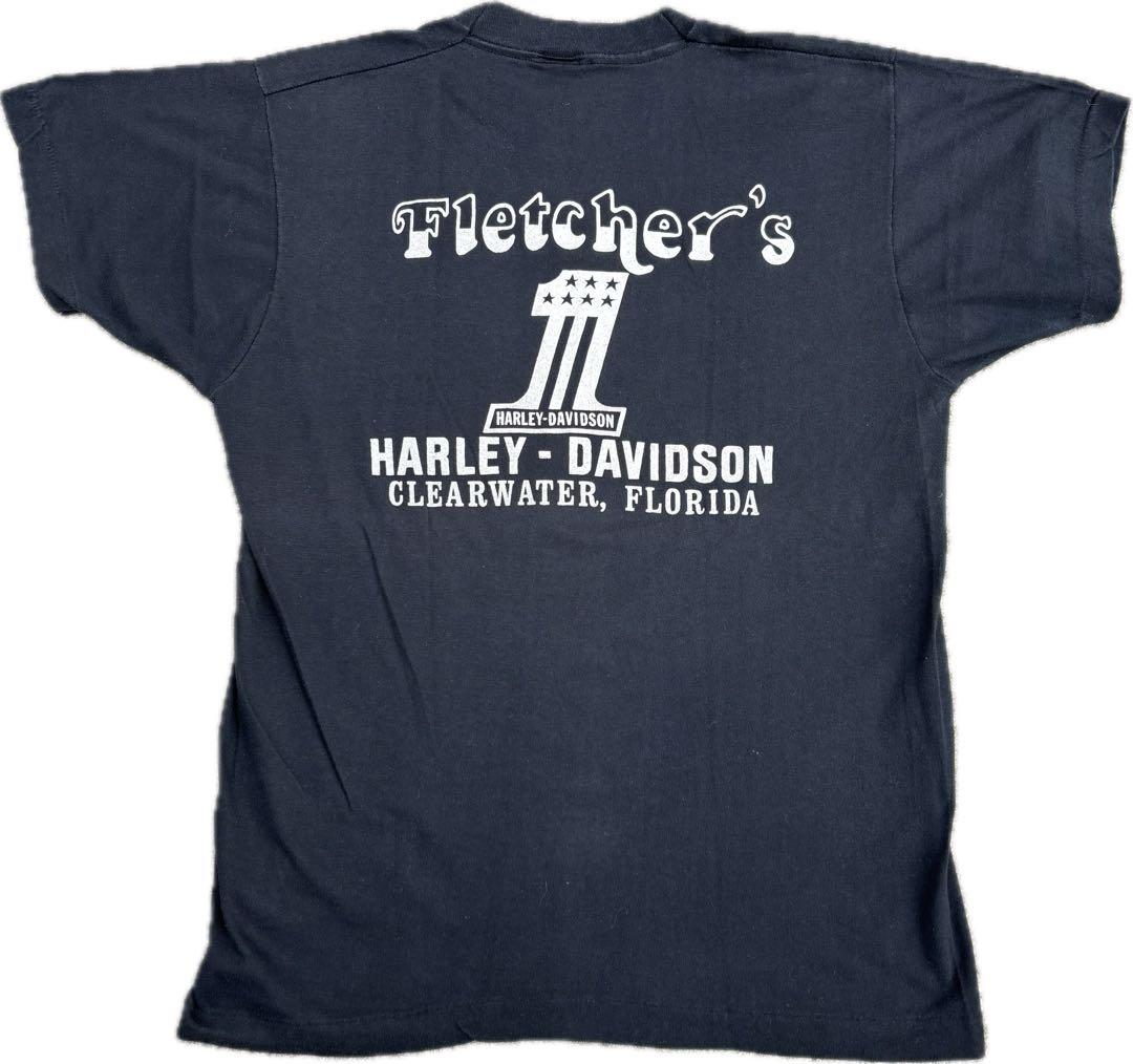 70s〜80s Harley Davidson no.1 ビンテージ Tシャツ