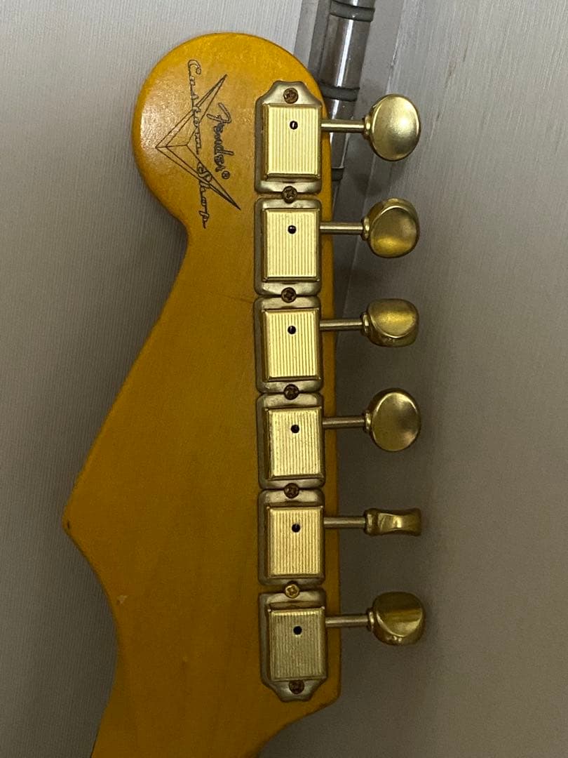 詳細不明 カスタムエレキギター ヘビーレリック SRV仕様 音良し