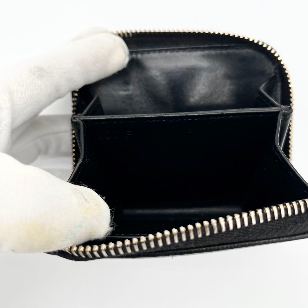 【美品】PRADA プラダ ヴィッテロムーヴ ラウンドファスナー 財布 小銭入れ