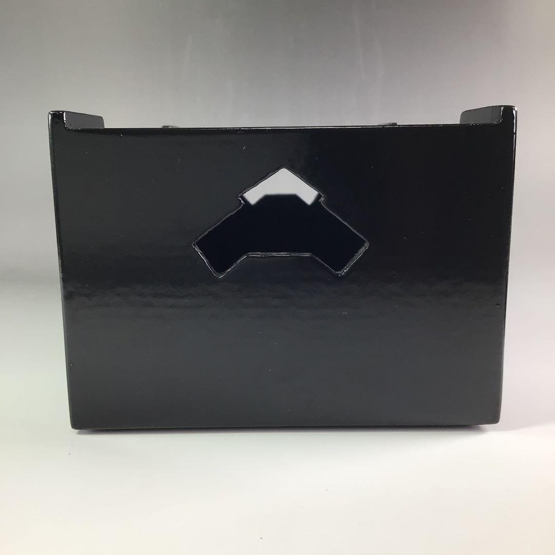 Ｒ２９７　莨盆　『塗師　川瀬表完作』『文箱煙草盆』　共箱　茶道具　喫煙具