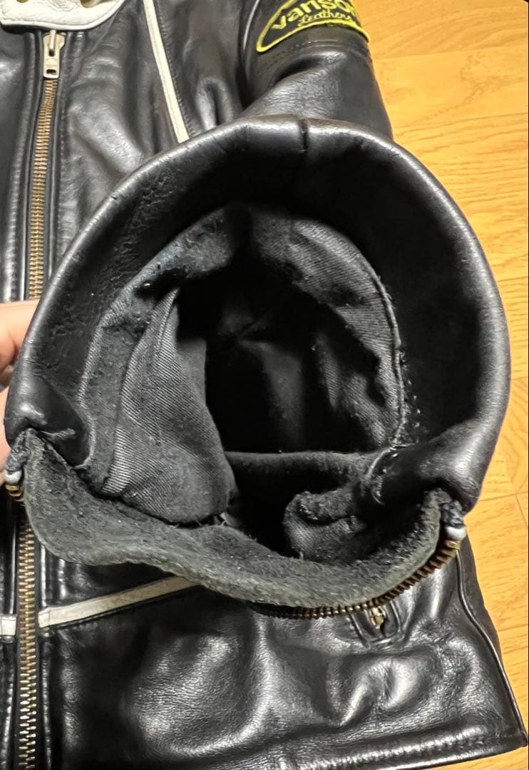 VANSON RJV シングル ライダース ジャケット USA製 40 - メルカリ