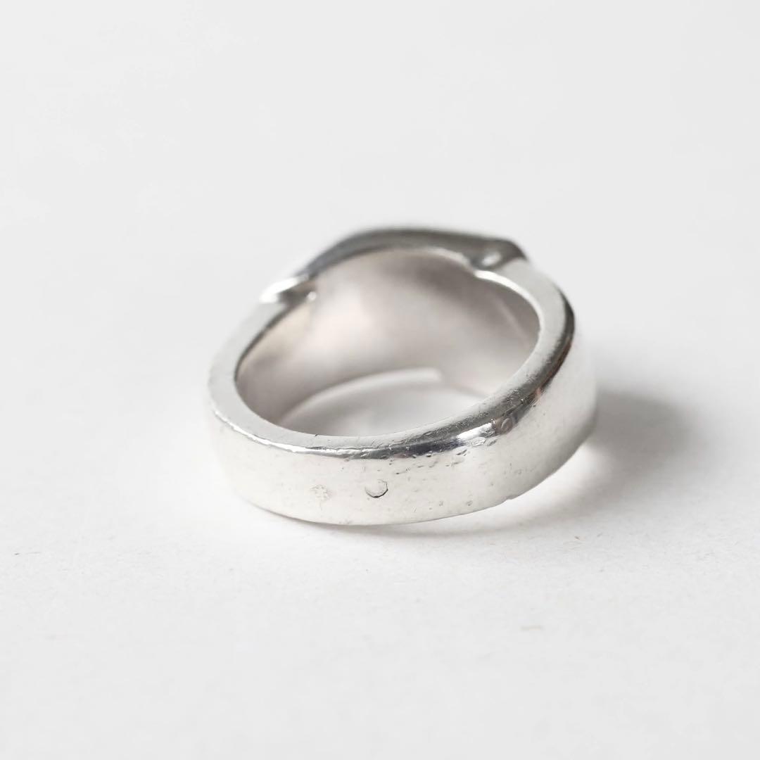 ヴィンテージ エルメス シルバー リング　サイズ52