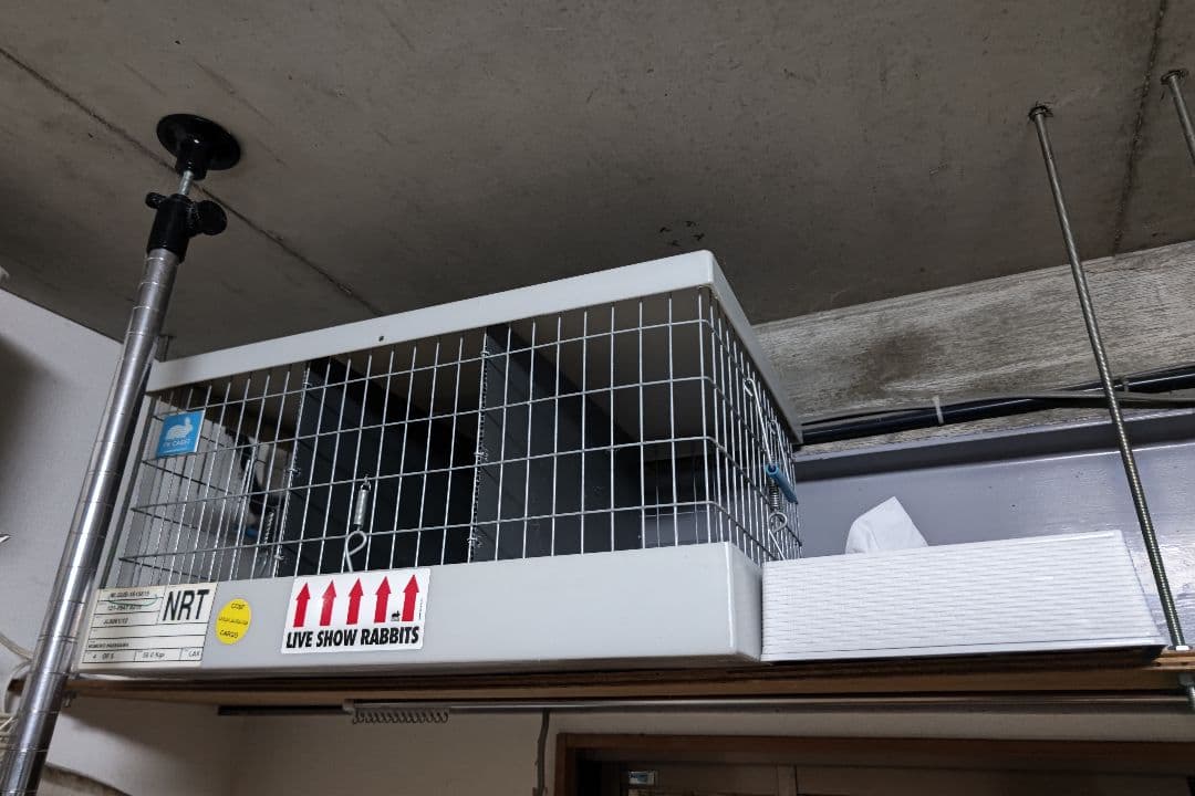 KWケージ レア うさぎ 輸入ケージ 中古品 3羽キャリー｜KWケージ レア