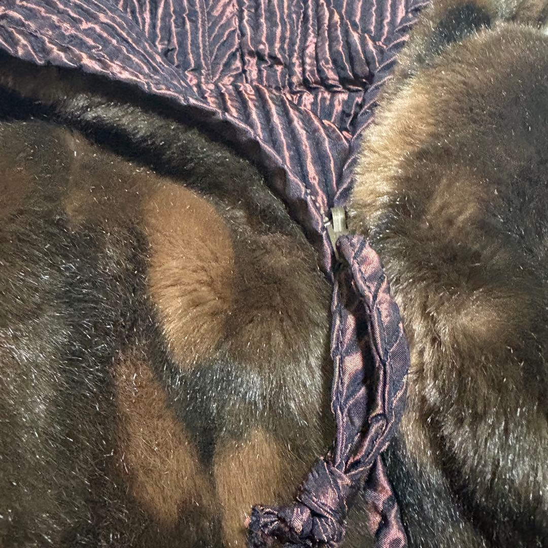 ジャケット・アウター 00s les copains reversible far coat y2k