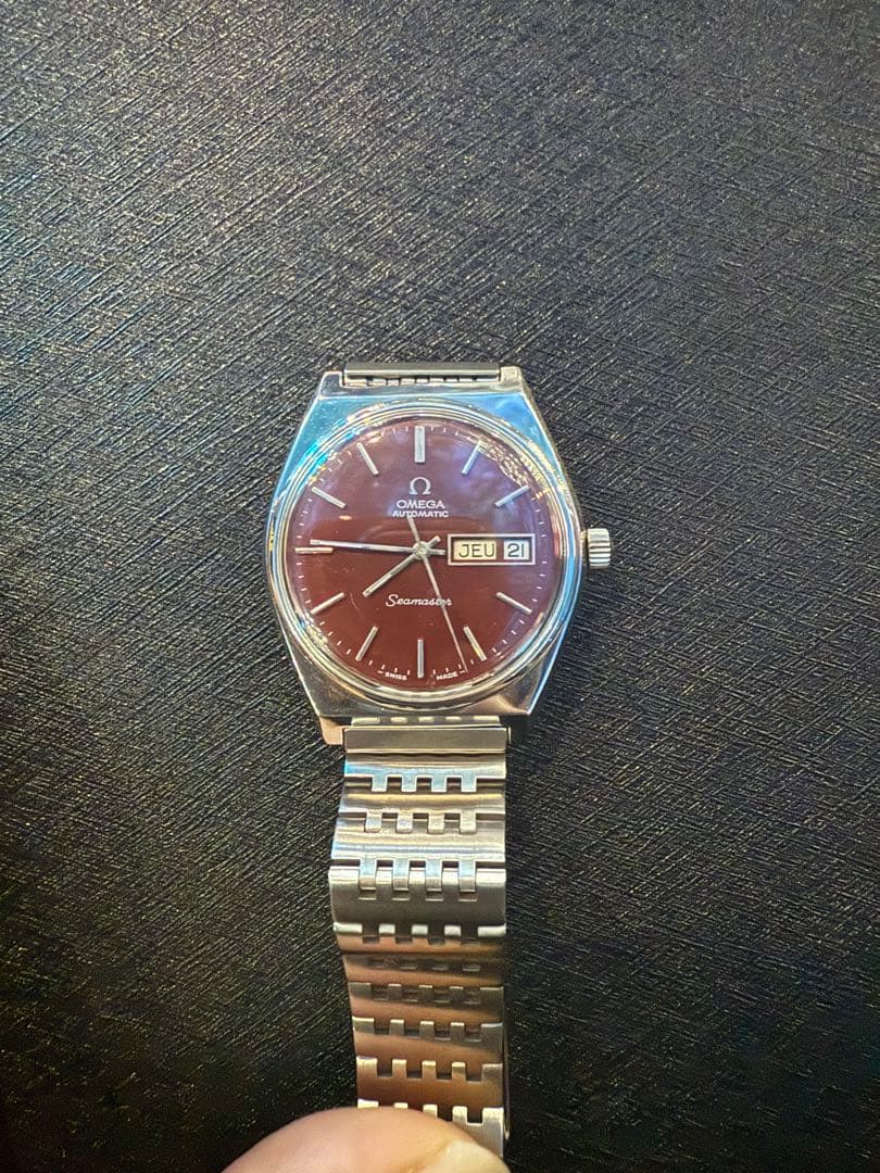 ぬ　オメガ　シーマスター　オートマティック