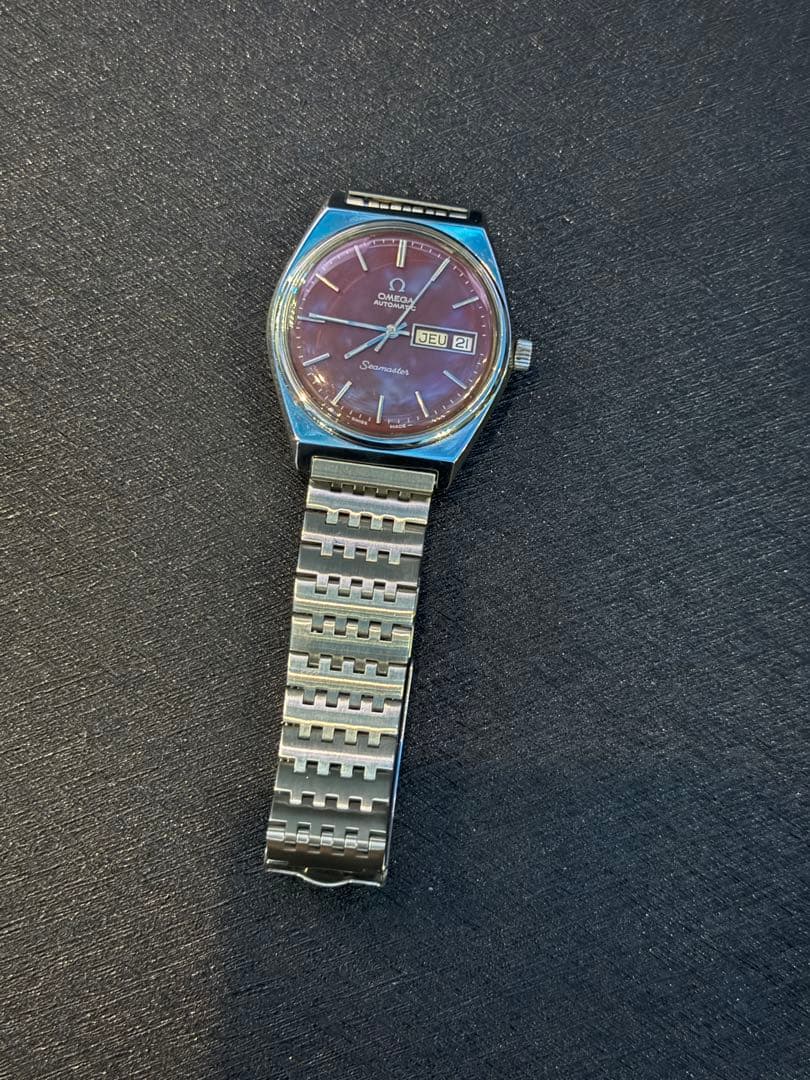 ぬ　オメガ　シーマスター　オートマティック
