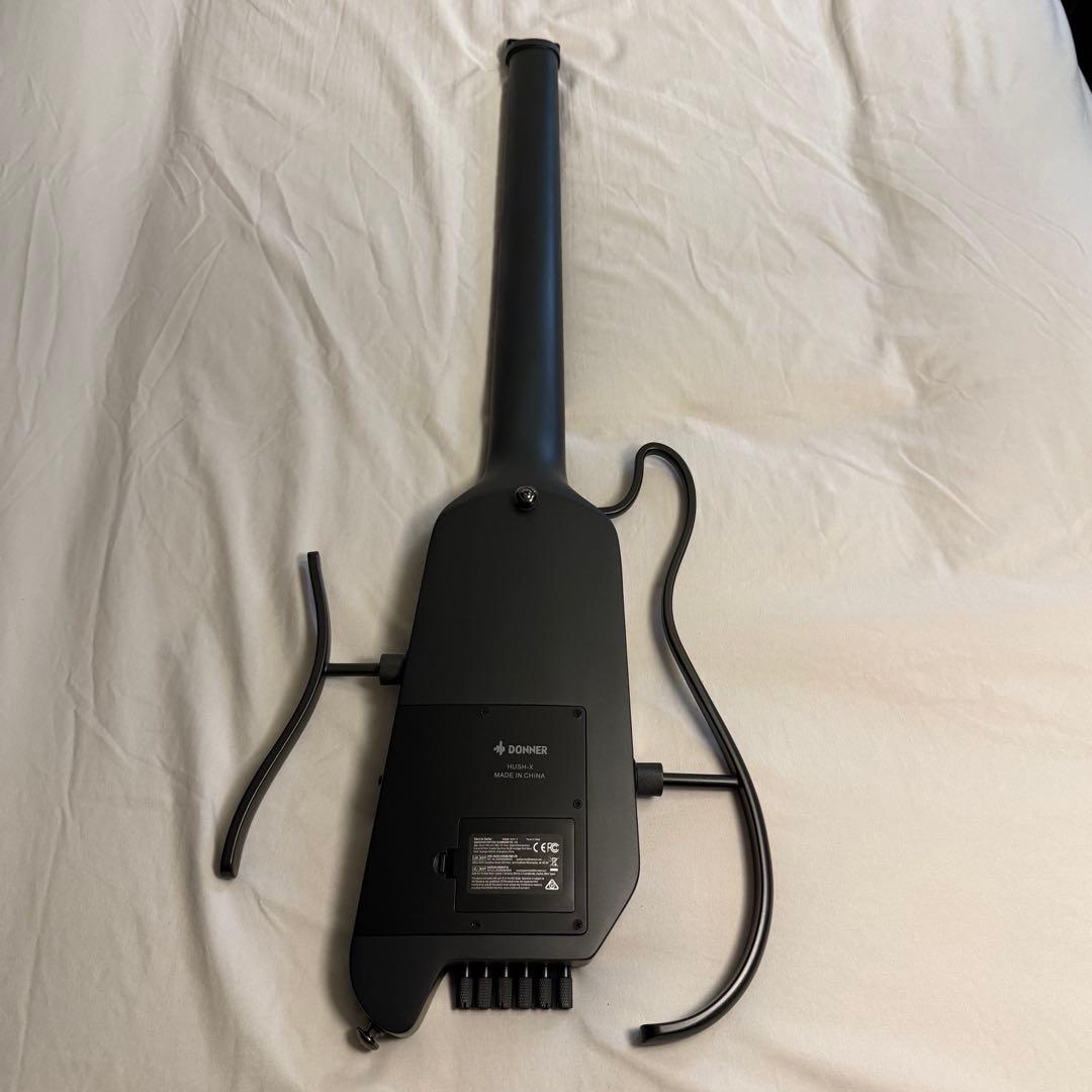 Donner HUSH-X ギター　ブラック
