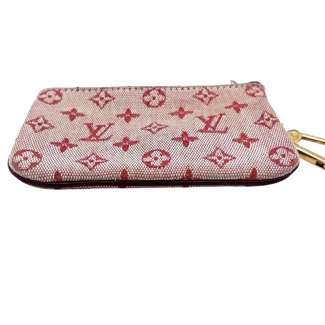 ルイヴィトン ケース モノグラムミニ ポシェットクレ ゴールド チェリー