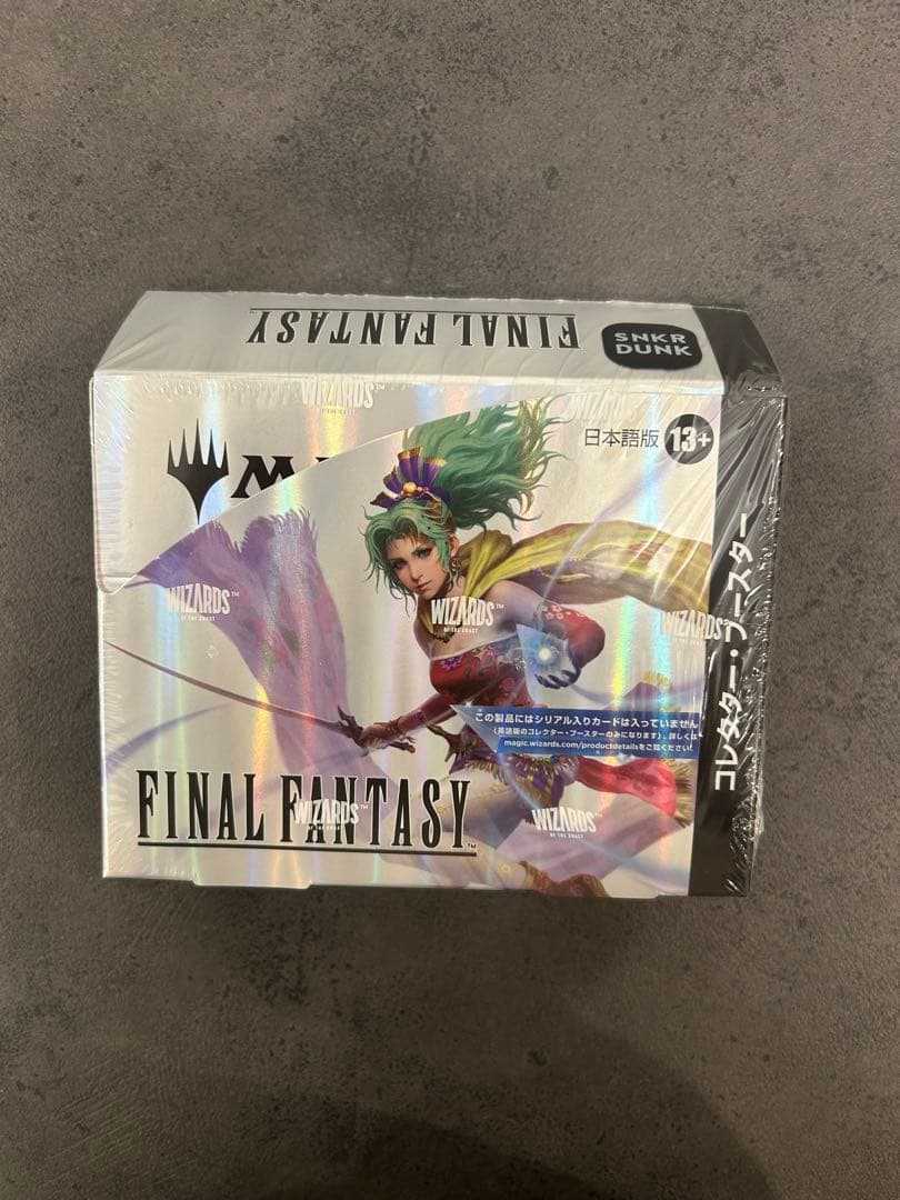 【未開封】MTG FFコレクターブースター BOX 日本語　鑑定書付き