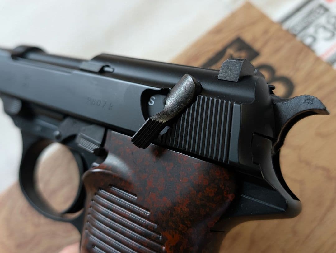 マルゼン ワルサーp38 ガスブローバックac41 ブラック