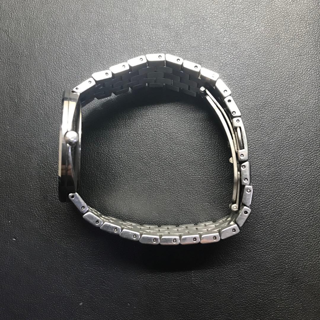 【希少品・美品】RADO DIASTAR クォーツ腕時計 ブラック 日付け表示