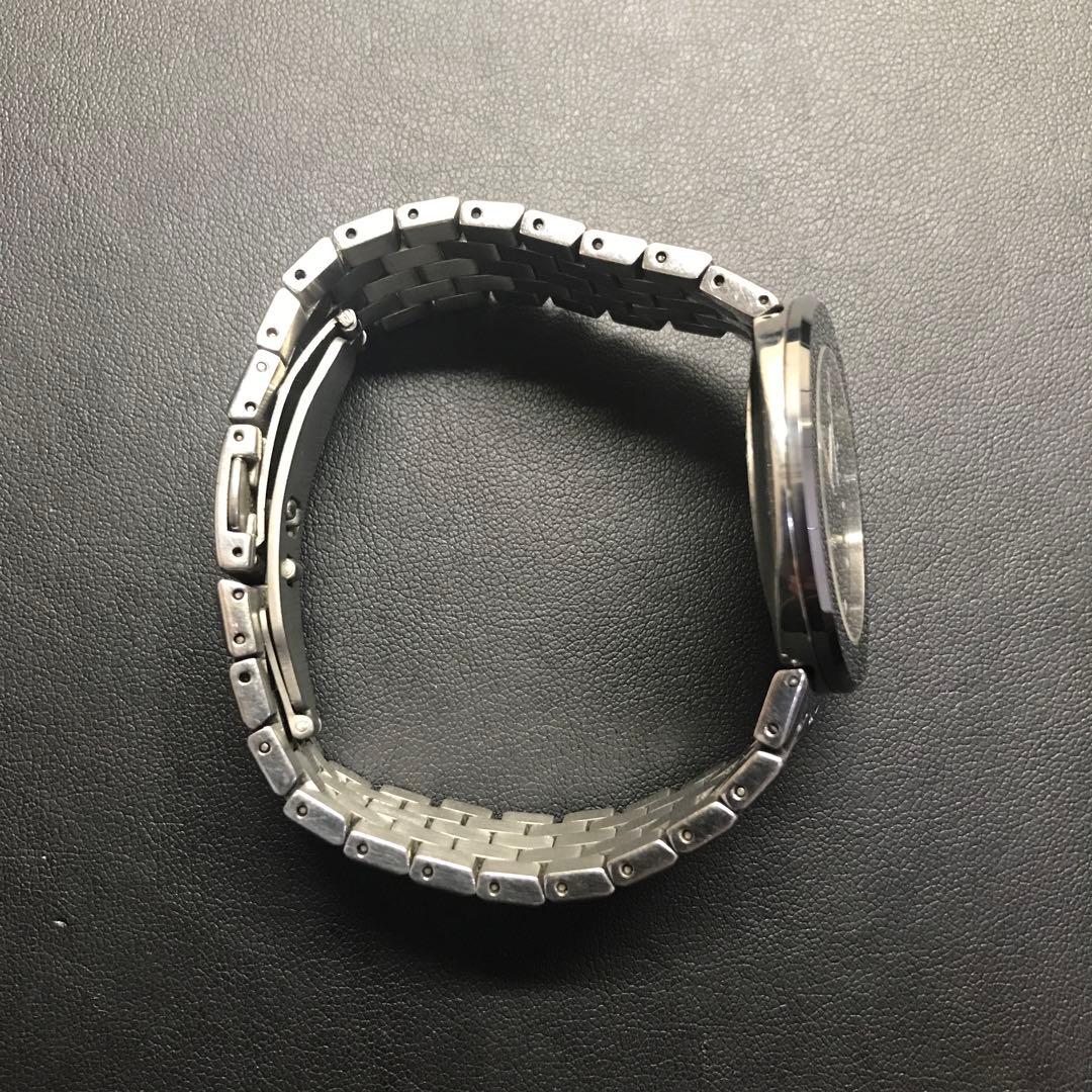 【希少品・美品】RADO DIASTAR クォーツ腕時計 ブラック 日付け表示