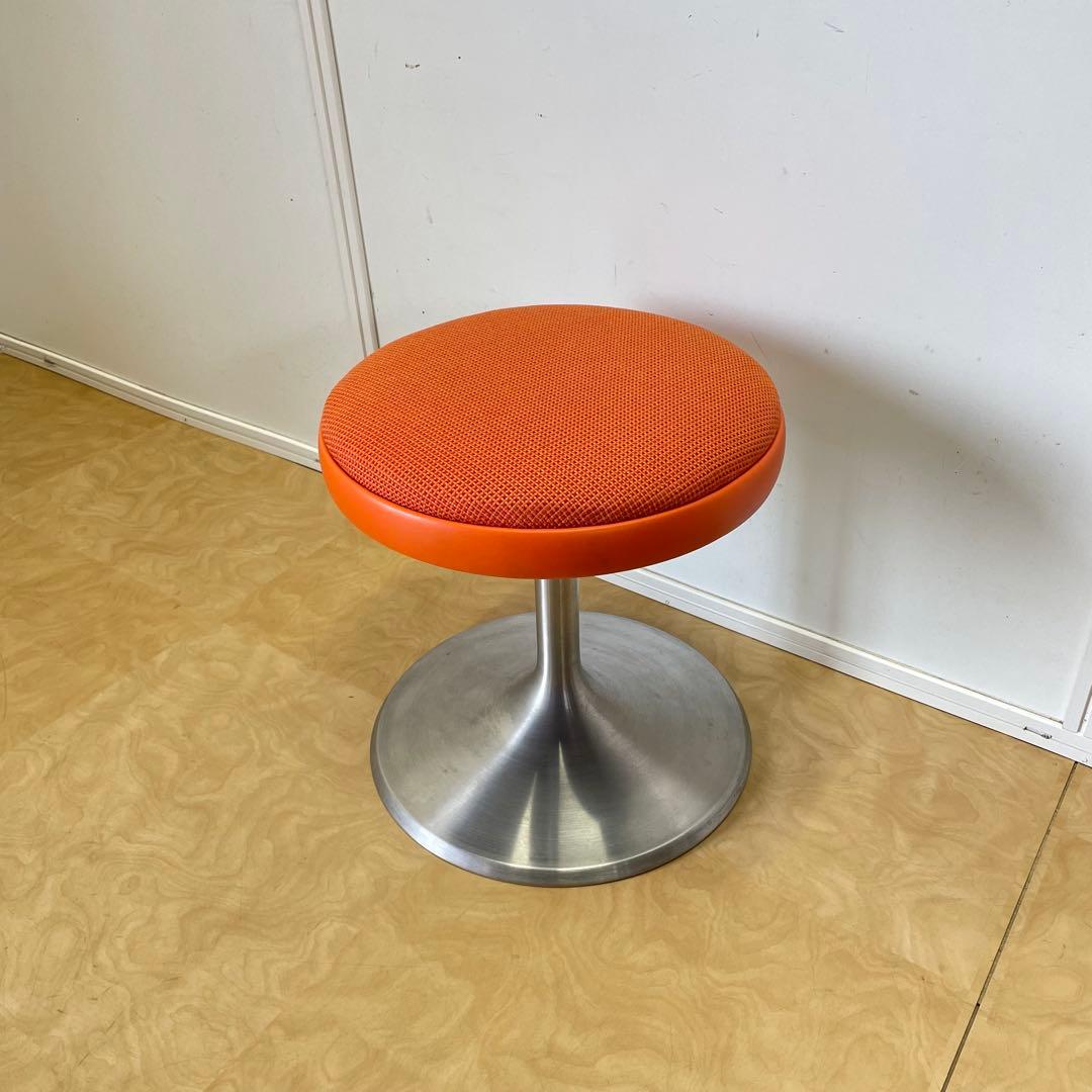 ビンテージ オカムラ 回転スツール チェア 椅子 イス レトロ アンティーク