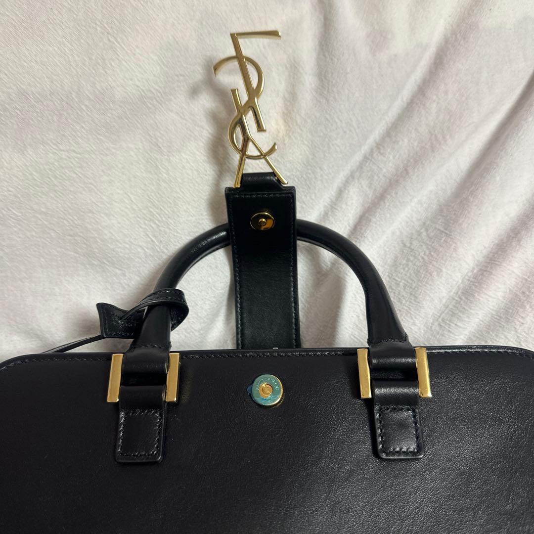 サンローラン ベイビーカバス ハンドバッグ ブラック 美品
